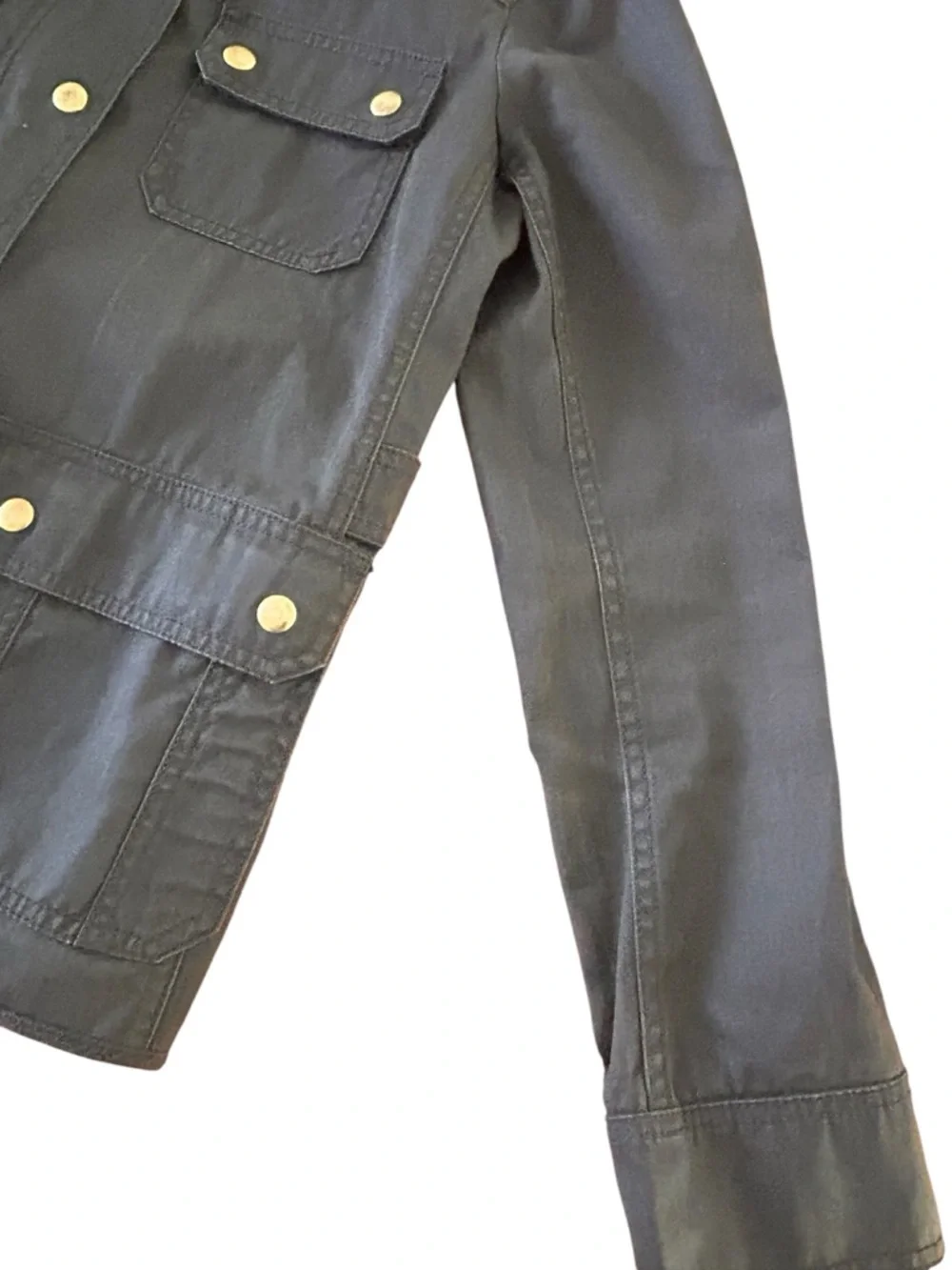 J. Crew relaxed fit field jacket brown Size Small